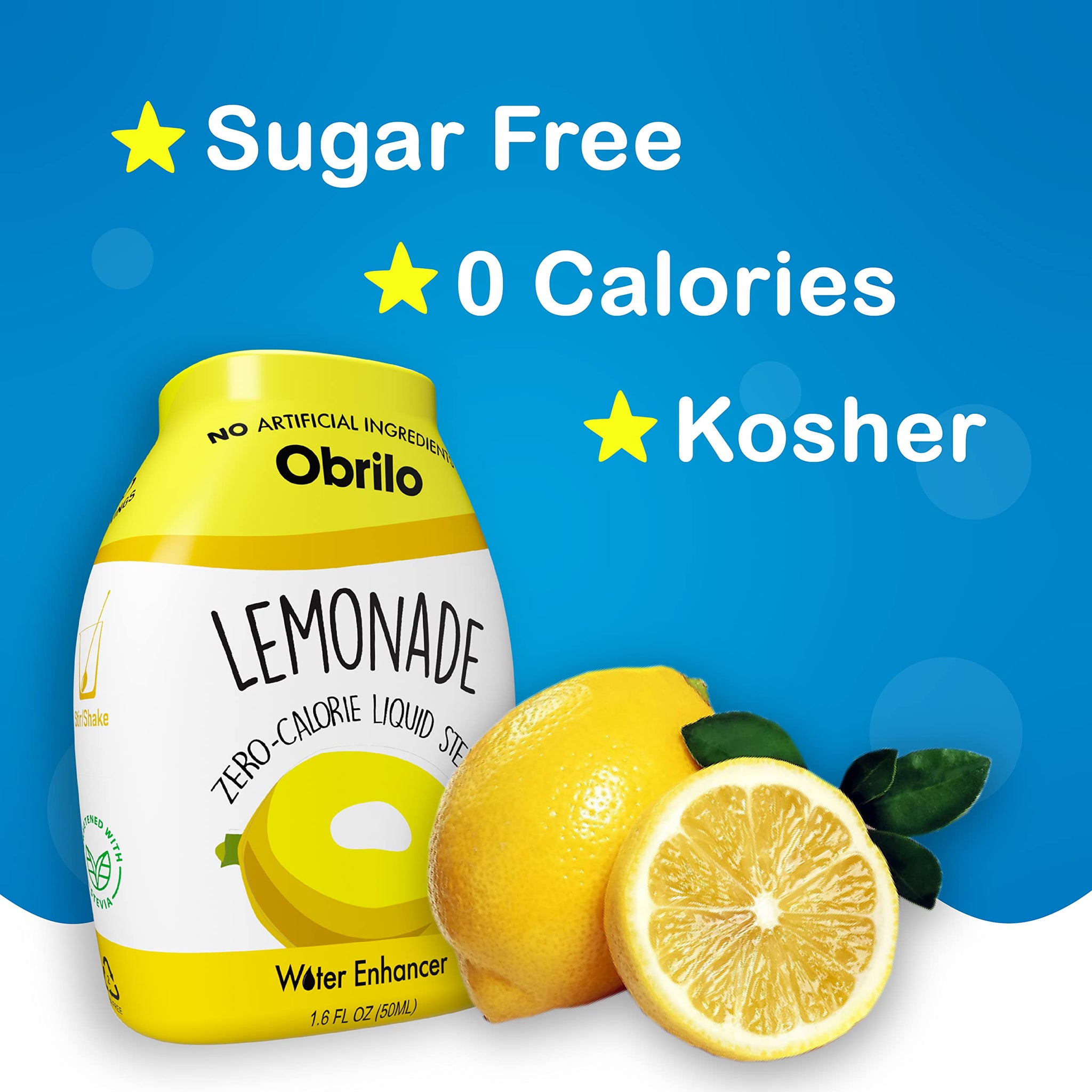 Stevia infused, Sugar free, Zero calorie, All natural liquid water enhancer (POG Juice, Pack of 3)