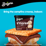Breyers Campfire Collection Frozen Dairy Dessert for a delicious frozen treat S'mores made with Hershey's milk chocolate 48 oz