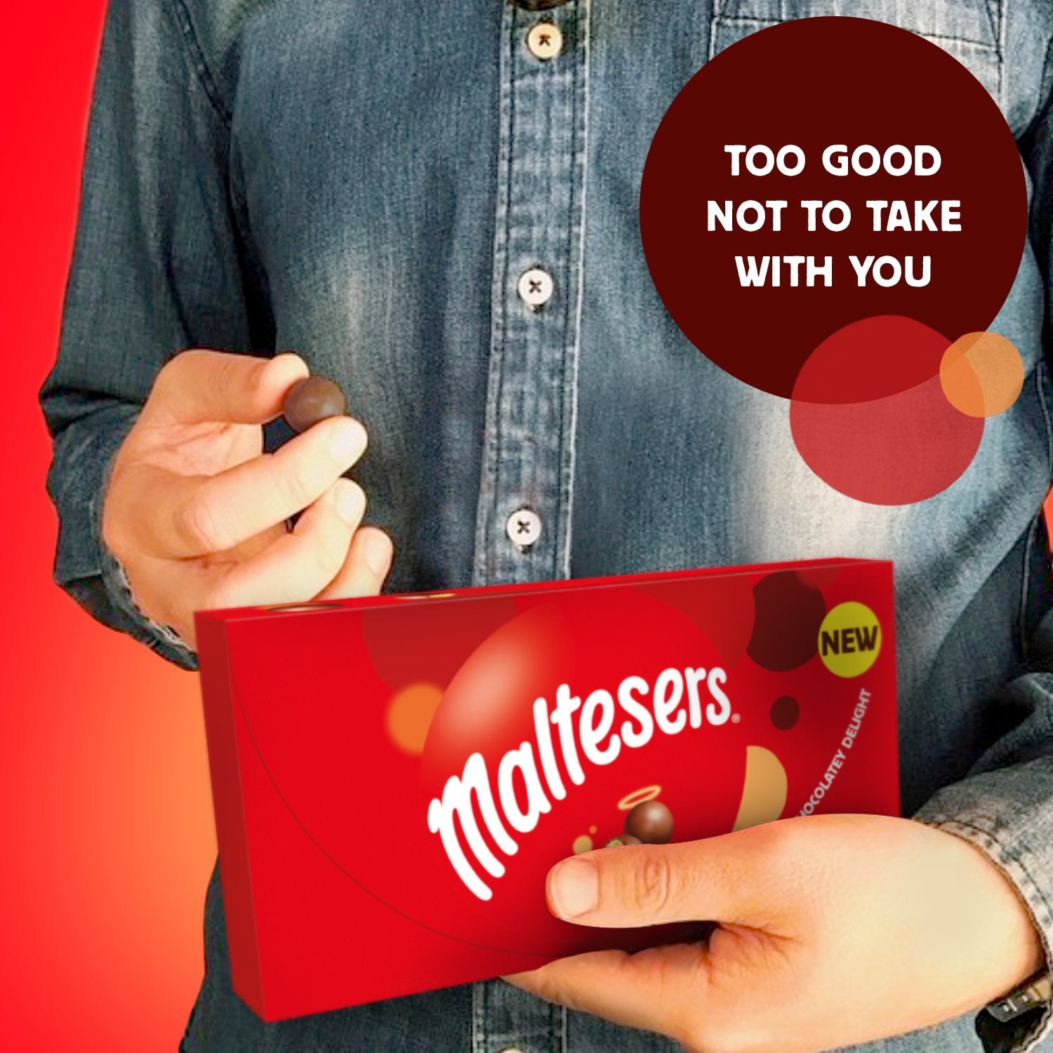 MALTESERS Original Chocolatey Candy Gift Box 12.7-Ounce Box (Pack of 2)