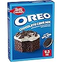 Betty Crocker Oreo Chocolate Cake Mix, Chocolate Cake Baking Mix With Oreo Cookie Pieces, 9.3 Oz