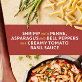 Bertolli Shrimp Penne & Asparagus Frozen Meals in a Creamy Tomato Basil Sauce, 22 oz.