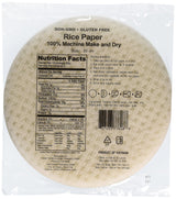 Three Ladies Spring Roll Rice Paper Wrappers (Round 22cm 3pks)
