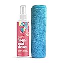 ASUTRA Yoga Mat Cleaner Spray (Soothing Sweet Rose), 4 fl oz - No Slippery Residue, Organic Essential Oils, Deep-Cleansing for Fitness Gear & Gym
