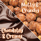 Chocolate Covered Toffee Coated Pecans by It's Delish, 12 OZ Bag | Dark Chocolate Candy Nuts Bulk Pecans Chocolates Sweet & Crunchy Pecan Nut Snack |