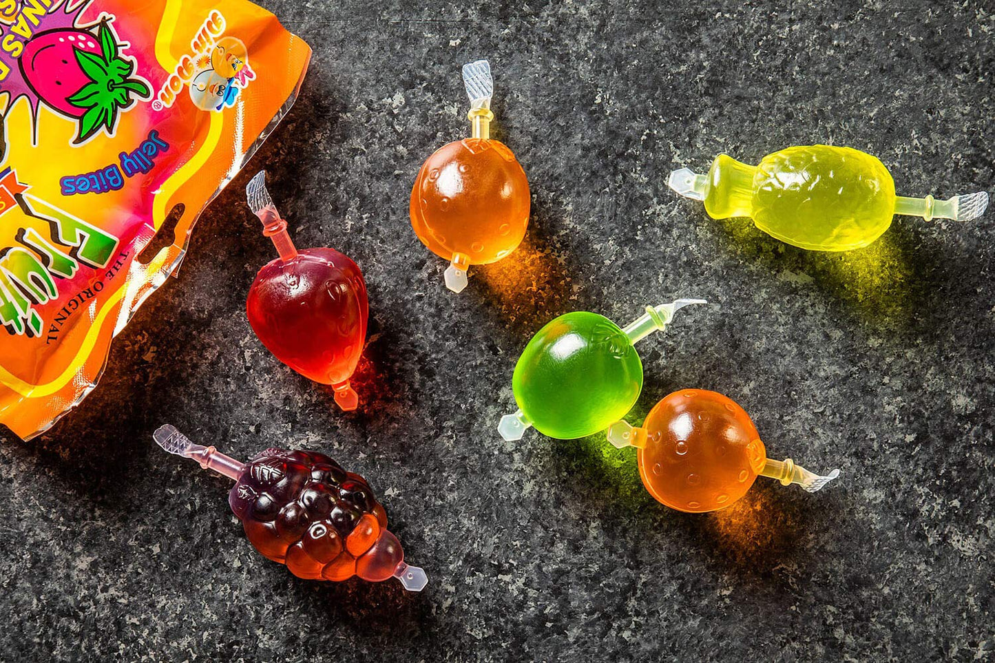 DinDon JU-C Jelly Fruity Snacks Made Famous on TikTok 4 Pack