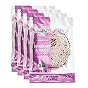 Eureka Tortilla Blueberry & Maple Flour Tortillas | Artisanal Craft Tortillas | 6” Mini Wrap Whole Grains | Vegan, Non-GMO, Low Calorie | (4 Packs, 8