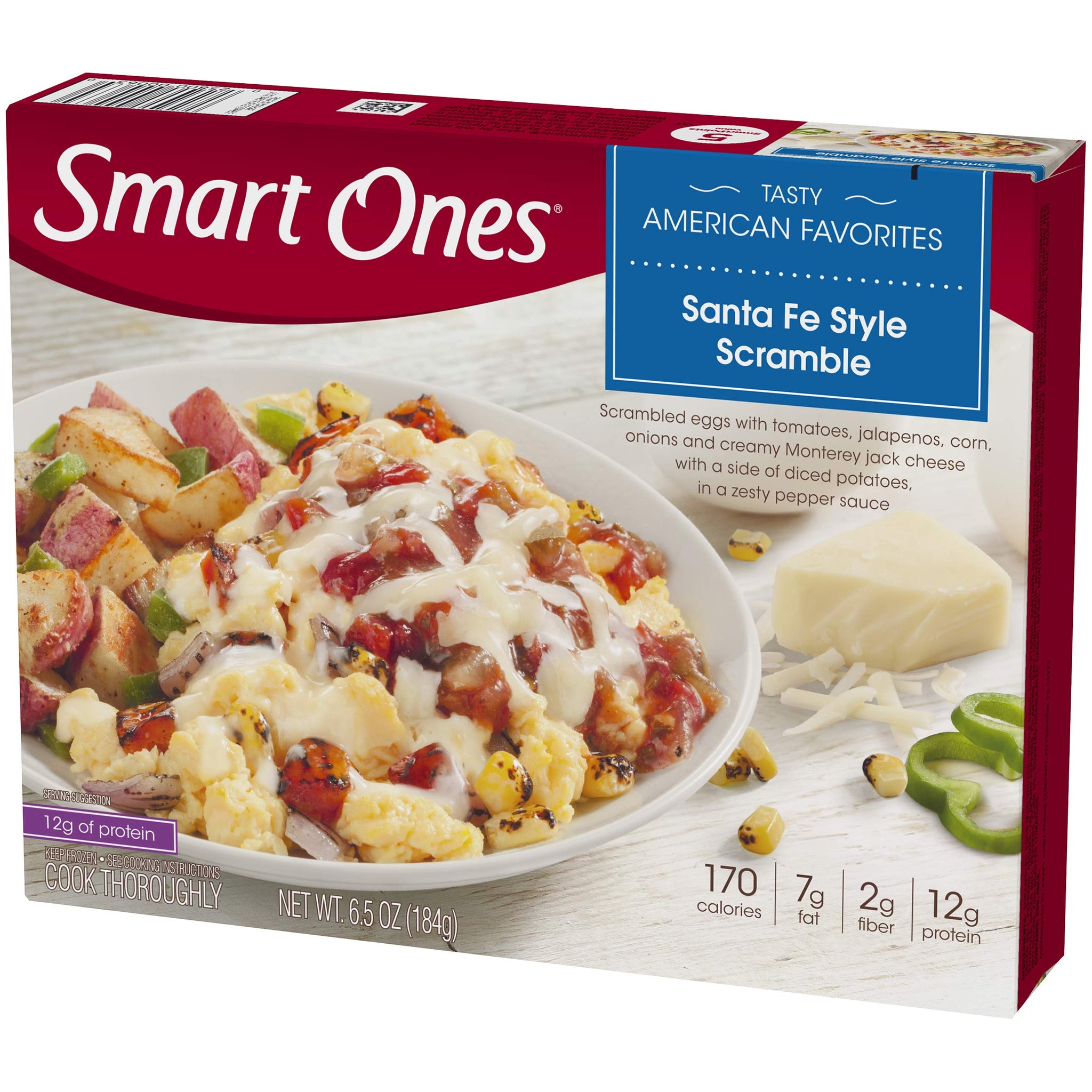 Smart Ones Tasty American Favorites Santa Fe Style Scramble Frozen Meal (6.5 oz Box)