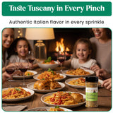 Spiced Up Tuscan Experience Seasonings and Spices for Cooking, Italian Herbs and Spices with Garlic, Fennel & Tomato, Tuscan All Spice Seasoning Dried