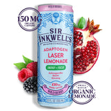 Sir Inkwell's Adaptogen Lemonade | Healthful Energy + Productivity 150 mg Organic Caffeine | 300mg Ashwagandha Reishi Ginseng | Non-GMO Certified |