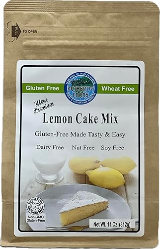 Authentic Foods Lemon Cake Mix