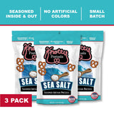 Knotty Pretzels - "The Official Pretzel of Beer" 7.5 oz Individual Seasoned Pretzels in Resealable Pretzel Snack Bags, The Perfect Pairing for Beer