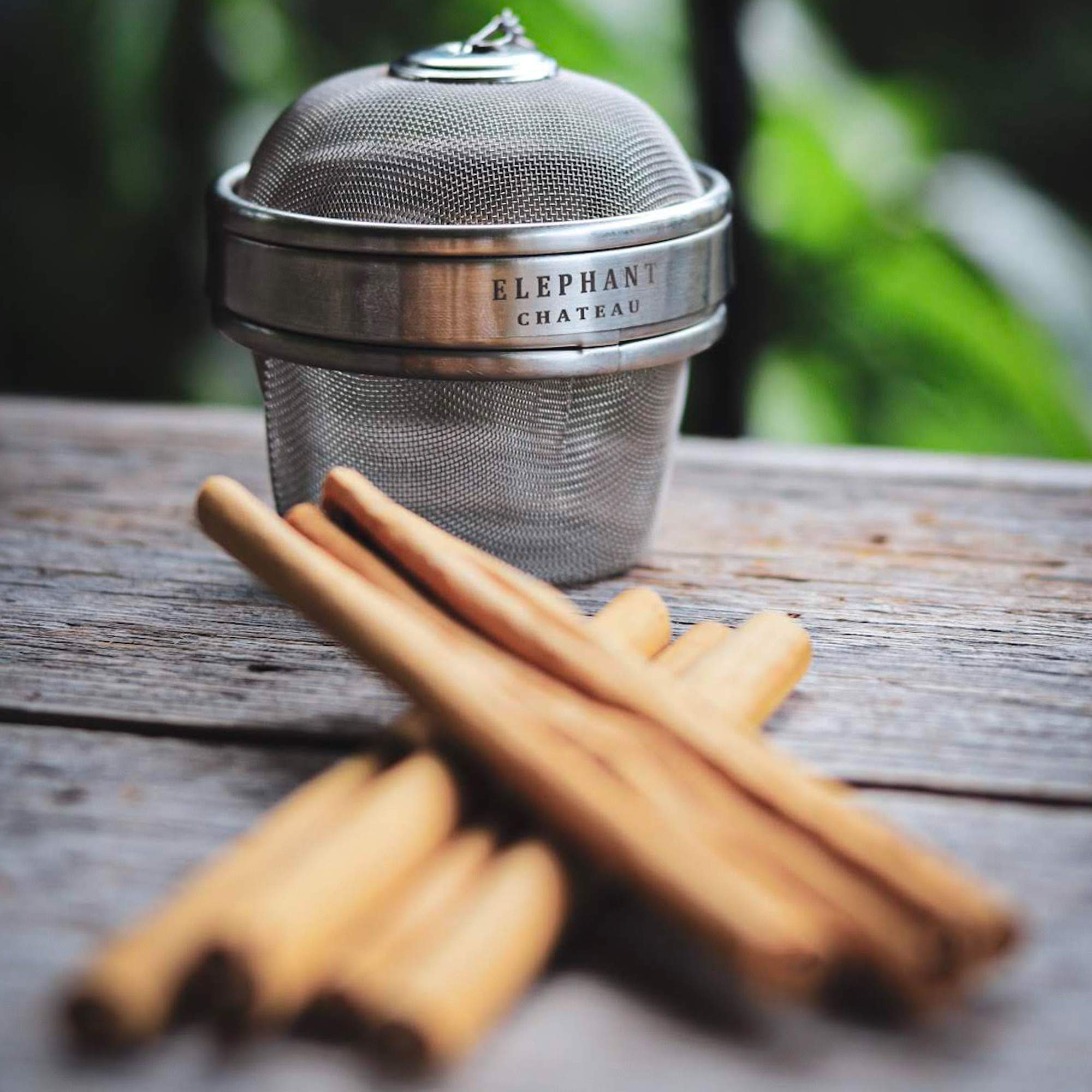 Perfect Tea & Spice Infuser | Stainless Steel Strainer | Easily Soak Loose Ingredients | 7" Long Removable Metal Chain & Hook | Large Ball With Fine