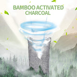 16 Pack Bamboo Charcoal Air Purifying Bag, Activated Charcoal Bags Odor Absorber, Moisture Absorber, Natural Car Air Freshener, Shoe Deodorizer, Odor