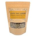 Keha Wellness Organic Love Thy Lungs Loose Leaf Herbal Tea, Lung Cleanse and Health, Respiratory Support, Caffeine-Free, Made in the USA