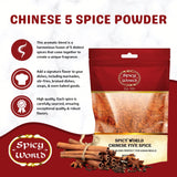 Spicy World Chinese Five Spice Powder 1.25 Pound (20oz) Bag - Great for Asian meals, Chinese 5 Spice Seasoning, Cinnamon, Fennel Seed, Cloves, Star