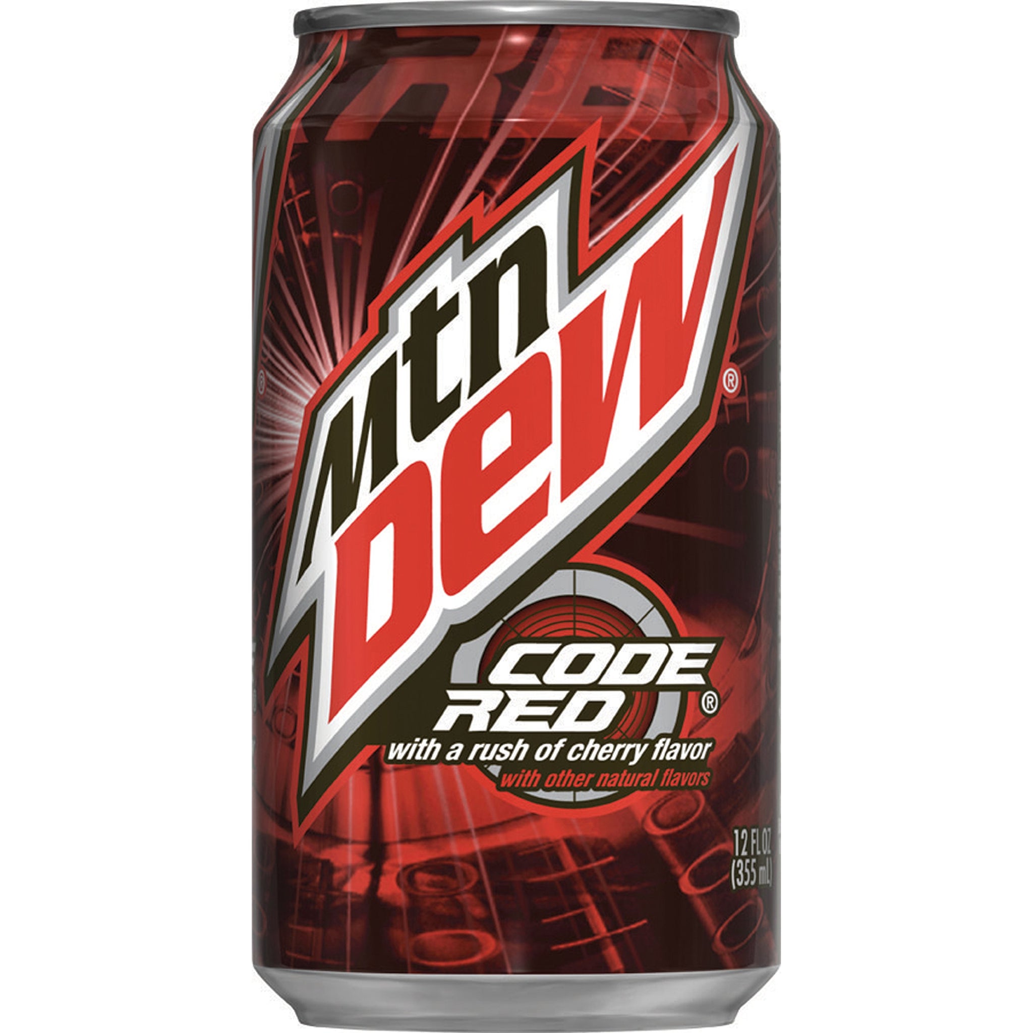 Mtn Dew Code Red Zero Sugar - 12 CT