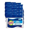 Scotch-Brite Zero Scratch Non-Scratch Scrub Sponges, Sponges for Cleaning Kitchen, Bathroom, and Household, non-scratch Sponges Safe for Non-Stick