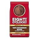 Eight O'Clock Coffee 100% Arabica Colombian Peaks, Medium Roast, Ground Coffee, Kosher Certified, 20 Oz