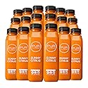PUR Cold Pressed Daily Juice Kit | Cold-Pressed Juice for Cleanse, Hydration & Digestion | Electrolytes & Antioxidants (12 fl oz - 18 Pack, Sunny