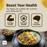 Coolinario Fortified Nutritional Yeast Flakes (2 Oz) Savory Cheese-Like Flavor for Vegan Cooking | Rich in B-Vitamins, Protein & Fiber | Ideal