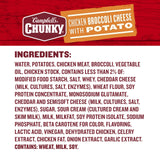 Campbell's Chunky Soup, Chicken Broccoli Cheese Soup, 18.8 Oz Can