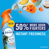 Febreze Air Mist, Air Freshener, Odor Fighting Room Spray, Deodorizer for Home Bathroom Kitchen Office Apartment, Lilac Sunrise, Warm Ocean Breeze