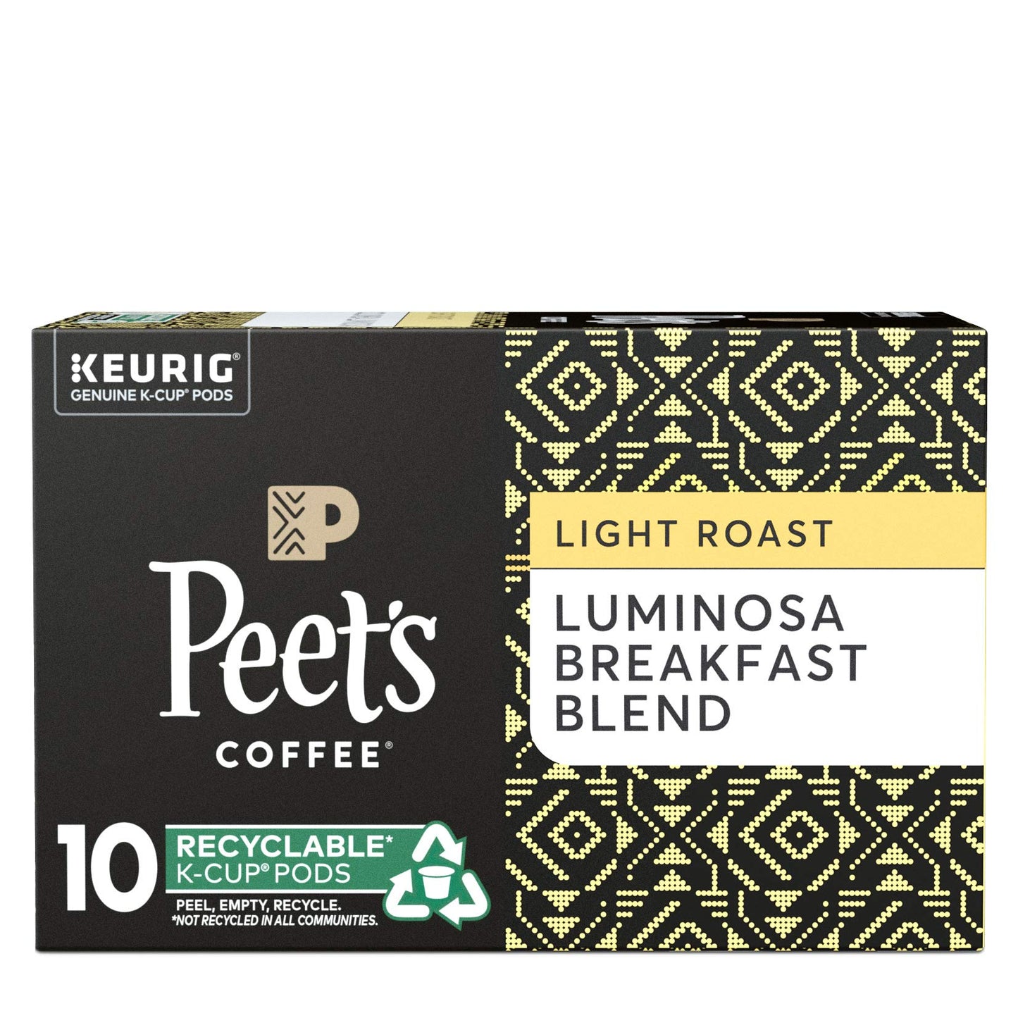 Peet's Coffee K-Cup Pack Colombia Luminosa, 10ct