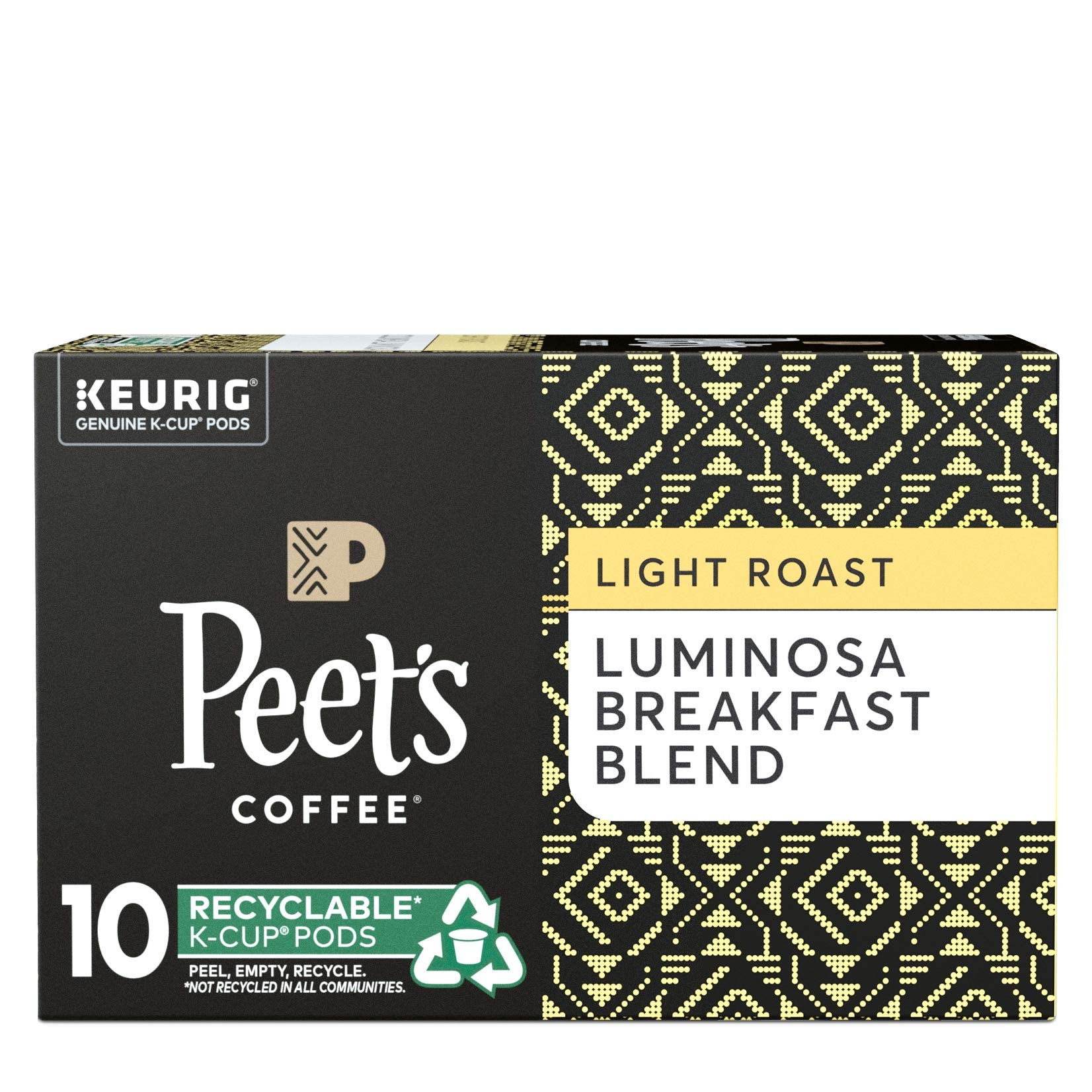 Peet's Coffee K-Cup Pack Colombia Luminosa, 10ct