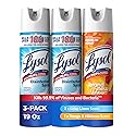 Lysol Disinfectant Spray, Household Cleaning Supplies, Disinfecting Multi-Purpose Room Spray, Antibacterial Sanitizer, Deodorizer, Kills Hantavirus