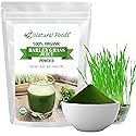 Z Natural Foods Organic Barley Grass Juice Powder - Made in USA, USDA Organic Nutrient-Dense Green Drink Mix for Energy, Detox with Amino Acids