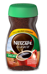 NESCAFE CLASICO Decaf Instant Coffee (Pack of 4)