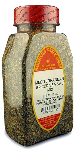 MEDITERRANEAN SPICED SEA SALT MIX, spices, herbs, seasonings