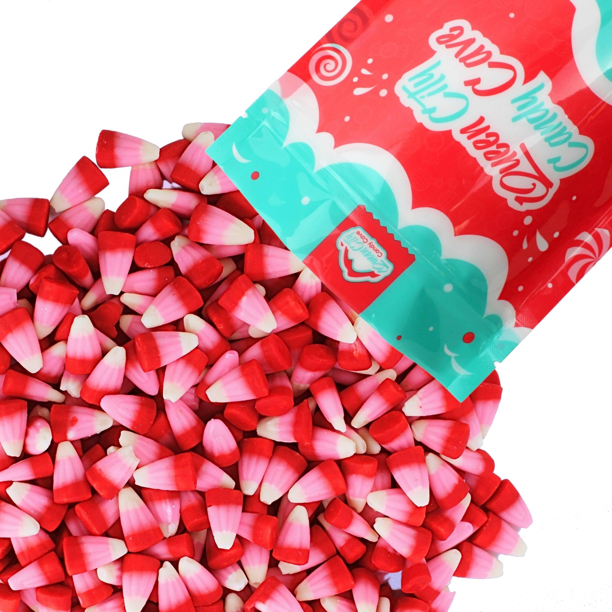 Red, White, and Pastel Pink Candy Corn - Valentine's Cupid Candy Corn Flavors (2 Pound)