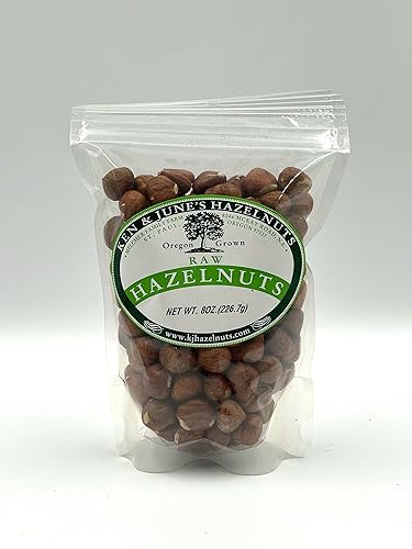 Raw Hazelnuts - 8 Oz Bag