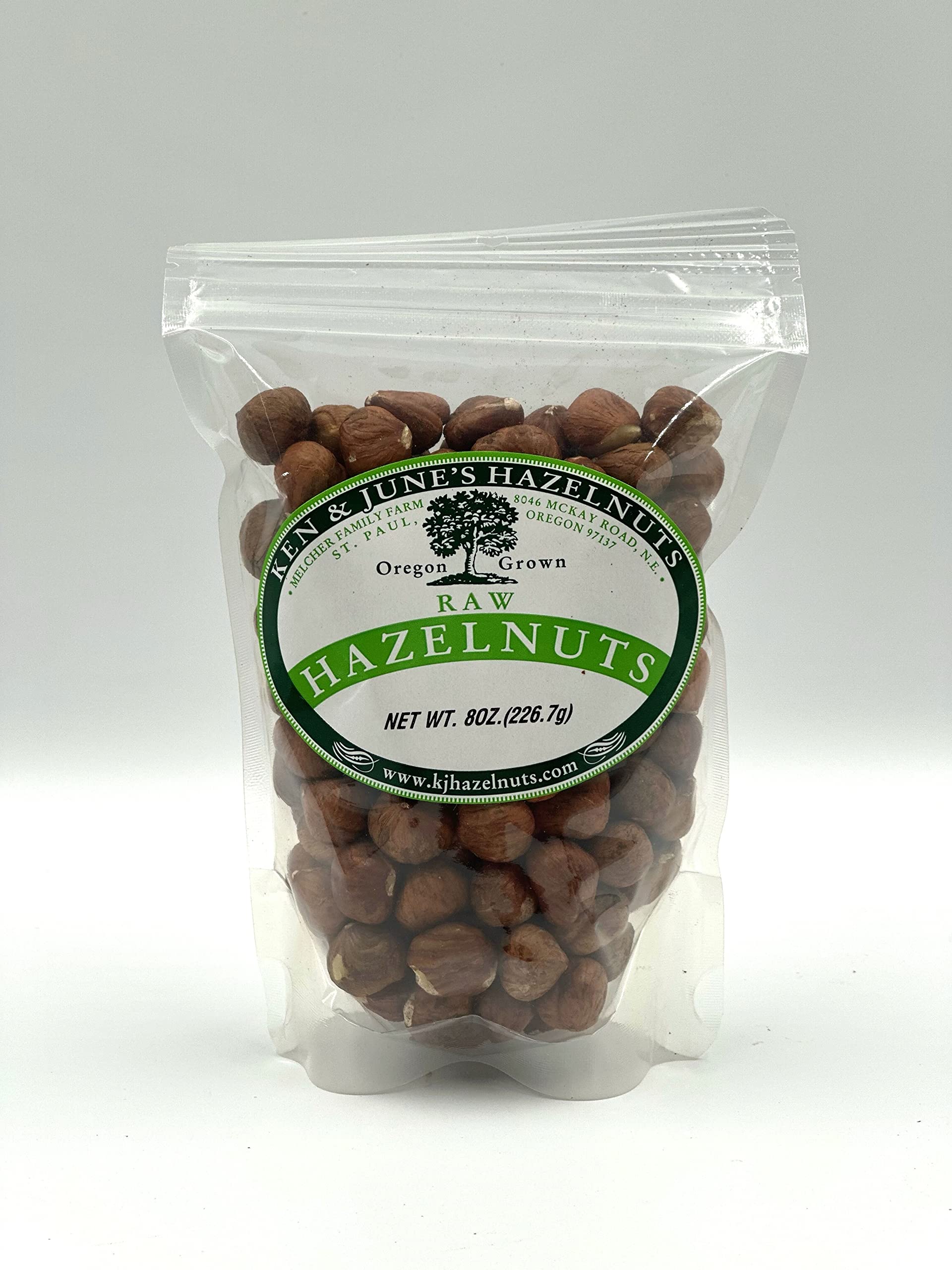 Raw Hazelnuts - 8 Oz Bag