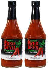 Trappey's Red Devil Sauce Hot 12 fl oz (Pack of 2 )