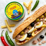 Le Phare du Cap Bon Tuna infused in Harissa paste - Authentic Harissa Berbere spice Sauce, Chili Pepper Paste & Seasoning, Spicy Red Pepper Condiment