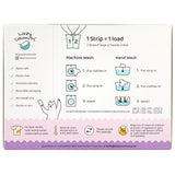 LAZY COCONUTS Eco Friendly, Plant Powered Laundry Detergent Strips - 100 Loads - Fragrance Free, Unscented, Ultra Concentrated, Earth Friendly No