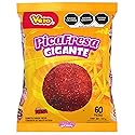 Vero Pica Fresa Chili Strawberry Flavor Gummy Giant Mexican Candy 60 Pieces 720g Mexican Candy with Free Chocolate Kinder Bar Authentic