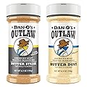Dan-O's Outlaw Seasoning 2 Bottle Combo- Butter Dust & Butter Steak Seasoning