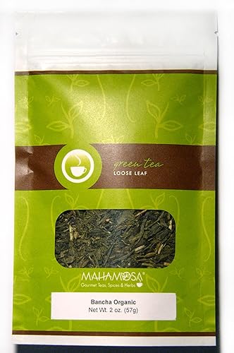 Mahamosa Bancha Organic 2 oz, Japan (Japanese) Loose Leaf Green Tea (Looseleaf)