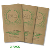 Rad Chocolate Vegan Creamy Coconut Chocolate Maple Sugar | 3 pack | Certified Organic | Gluten & Soy Free Chocolate | Paleo Friendly