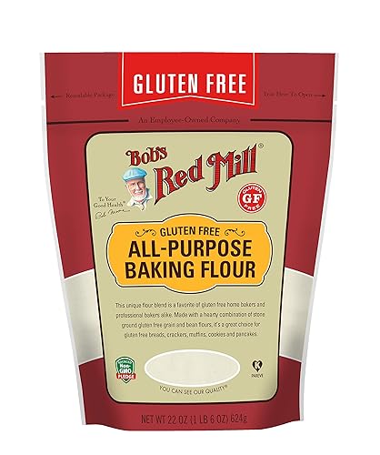 Bob's Red Mill Gluten Free All Purpose Baking Flour, 22oz (Pack of 1) - Vegan, Kosher