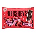 HERSHEY'S Milk Chocolate Snack Size, Valentine's Day Candy Bag, 12.6 oz (28 Pieces)