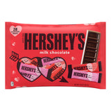 HERSHEY'S Milk Chocolate Snack Size, Valentine's Day Candy Bag, 12.6 oz (28 Pieces)