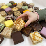 Valley Fudge, Salted Caramel Toffee, Fresh Artisan Fudge, Real Butter, Gourmet Candy, One Pound Package
