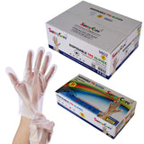 SunnyCare 1000 PCS TPE Food Service Gloves, Powder Free (Non Vinyl Latex) Medium