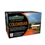 Market & Main OneCup, Colombian, Compatible with Keurig K-cup Brewers, 12 Count