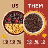 Catalina Crunch Protein Cereal - Breakfast Cereal with 10g of Protein, No Added Sugar - Gluten Free - Honey Nut with Almonds - 8 oz. Bag (Pack of 1)