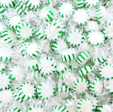 Arcor Spearmint Starlights Candy by Cambie | 2 lbs of Spearmint Starlight Mints | Individually Pinwheel Mint Hard Candy | Deliciously Sweet Mint Candy